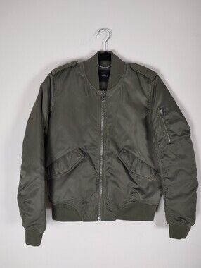 Talula Olive Green Bomber Jacket
